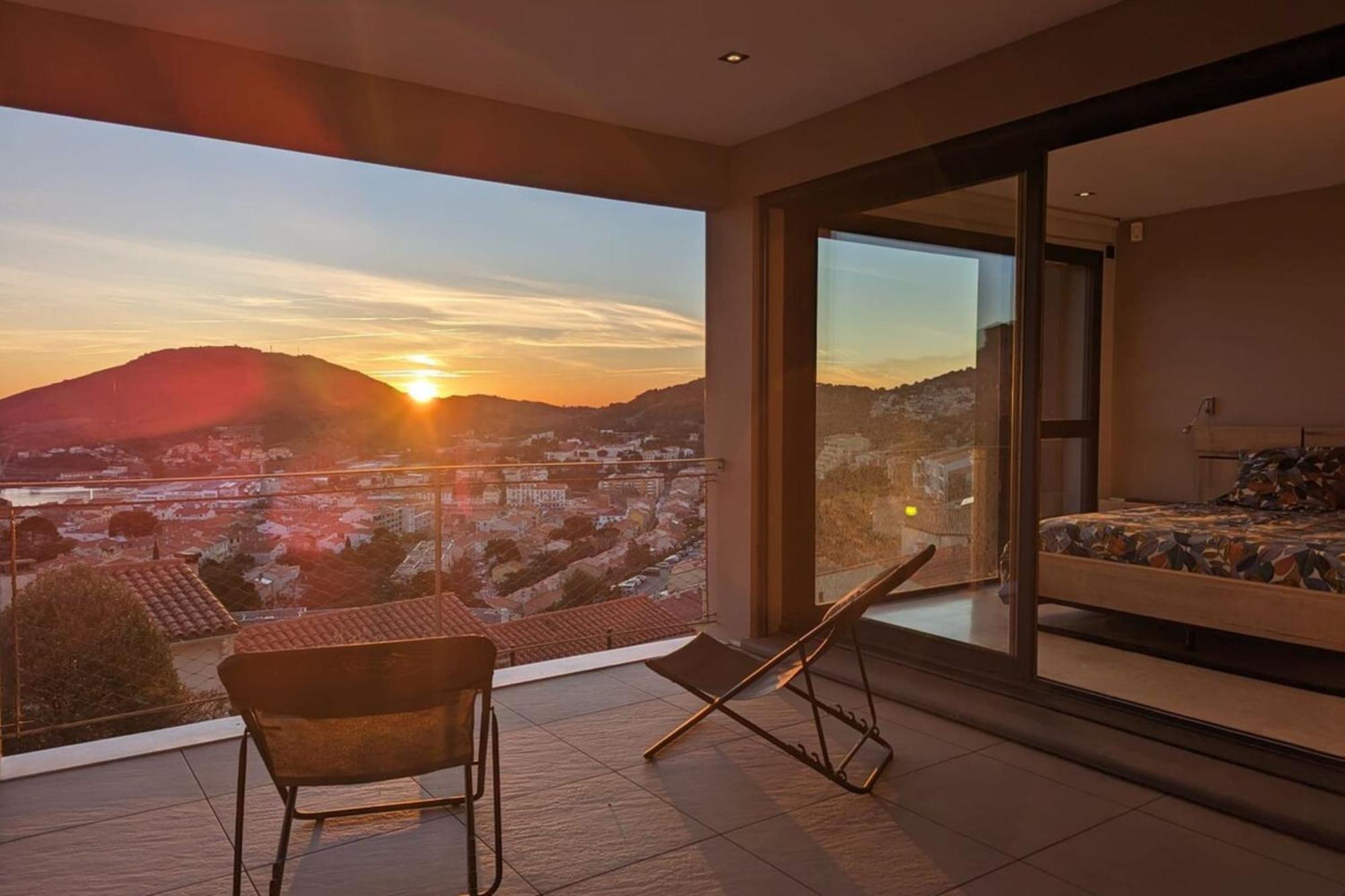 Les Mille Et Une Vitres - Villa D'Architecte Port Vendres Eksteriør billede