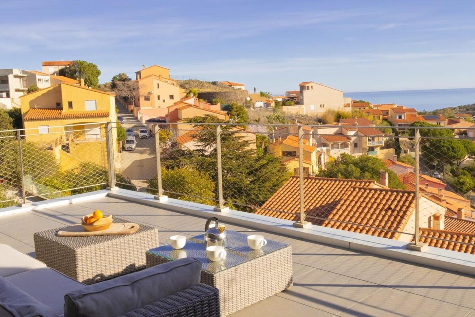 Les Mille Et Une Vitres - Villa D'Architecte Port Vendres Eksteriør billede
